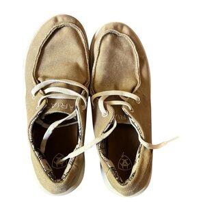 Ariat‎ Hilo Shoes Breathable Size 6 Tan Laces